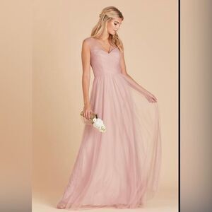 Birdy Grey Lili Dress in Rose Quartz /Dusty Rose. Size  M  Tulle Bridal Gown